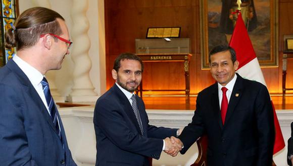 Presidente Humala se reunió con el príncipe Mired de Jordania