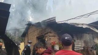 Huancayo: fuego devora casa de madre de 6 hijos y colchón en el que guardaba  4 mil soles en efectivo