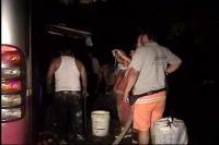 Pasajeros casi mueren calcinados por incendio 