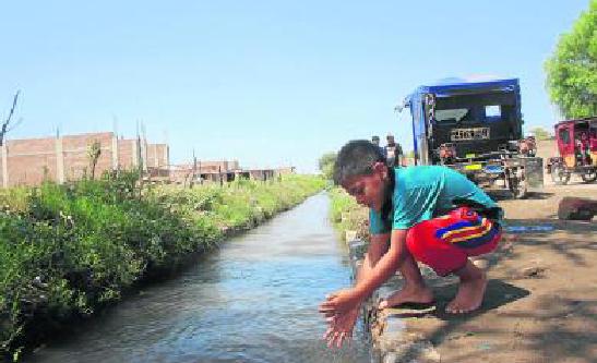 Acequias siguen siendo un peligro