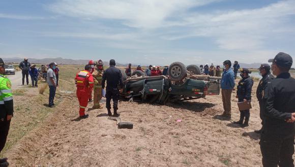 Accidentes en diversos puntos de la región Puno.
