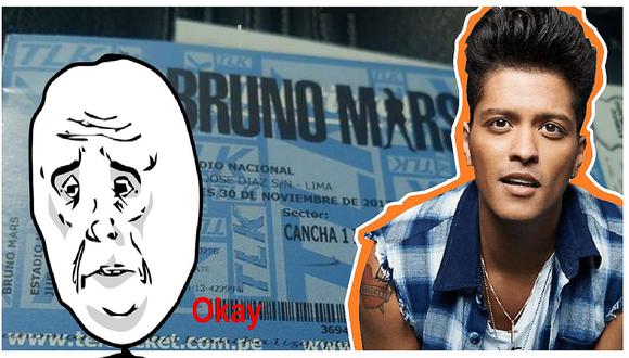 Bruno Mars: estas son las únicas ubicaciones que quedan para ver el concierto (FOTOS)