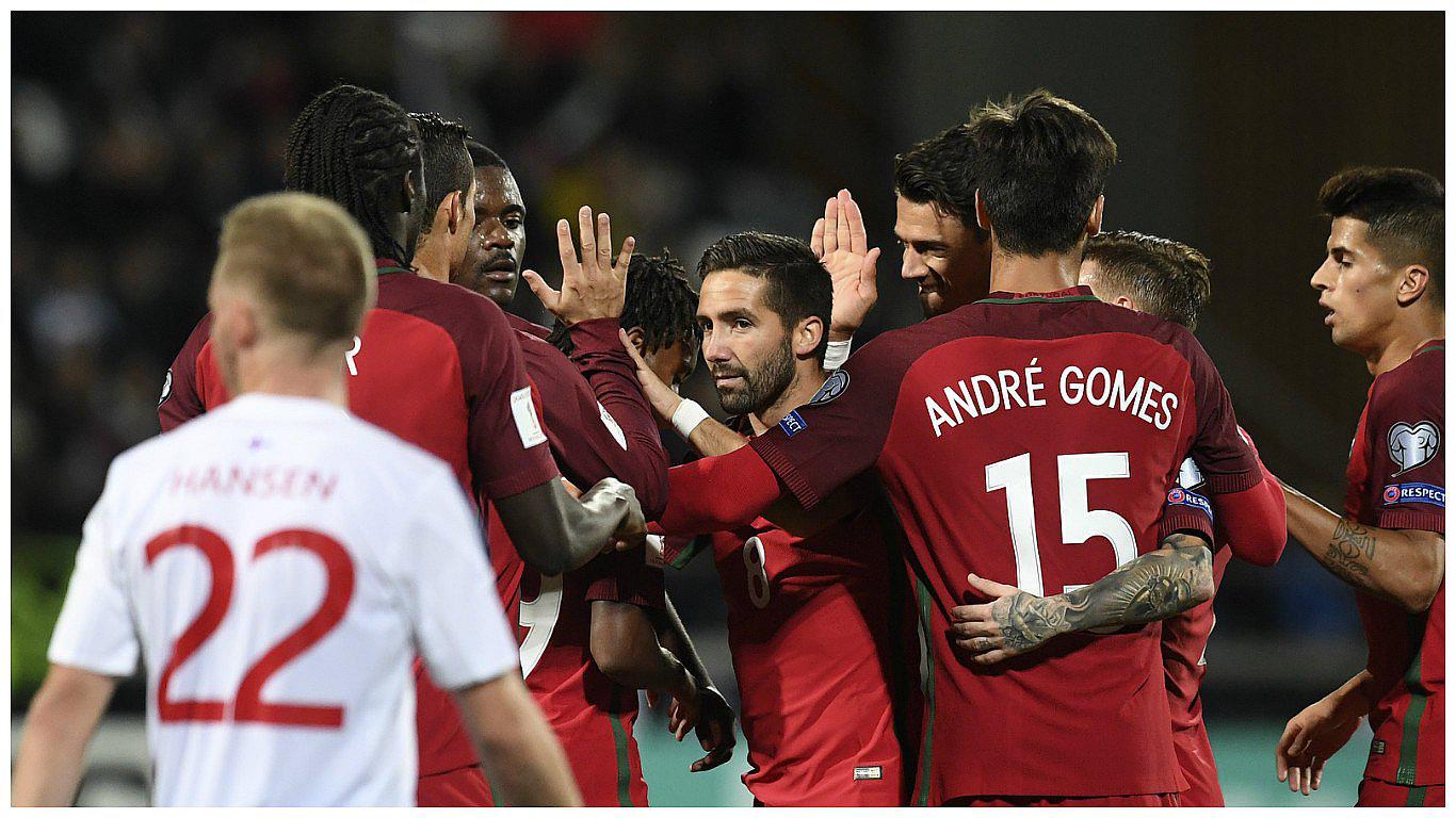 Eliminatorias Rusia 2018: Portugal goleó 6-0 a las Islas Feroe