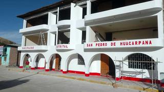 Chincha: detectan que municipio de San Pedro de Huacarpana funciona sin autorización  