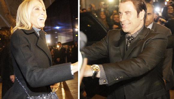 John Travolta se encuentra con Laura Bozzo en Miraflores