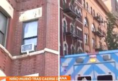 Nueva York: niño de 3 años muere tras caer por la ventana cuando jugaba sobre su cama