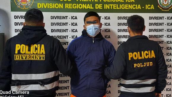 Policía detiene a tres personas que tenían requisitorias en Pisco