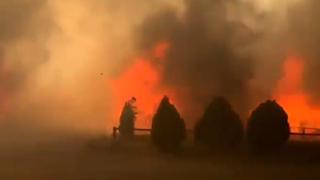 Canadá: ola de calor provoca incendios en pueblo y habitantes son evacuados (VIDEO)