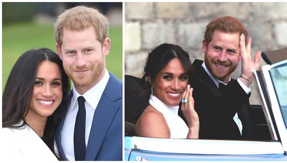 Príncipe Harry y Meghan Markle: revelan las primeras fotos oficiales de la boda real (FOTOS)