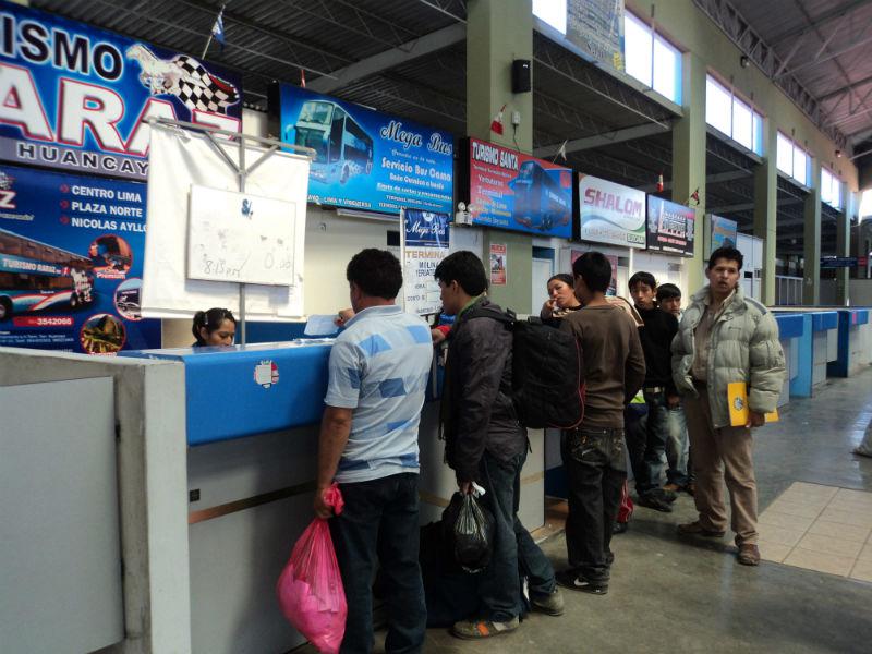 Por Fiestas Patrias pasajes Lima-Huancayo se disparan