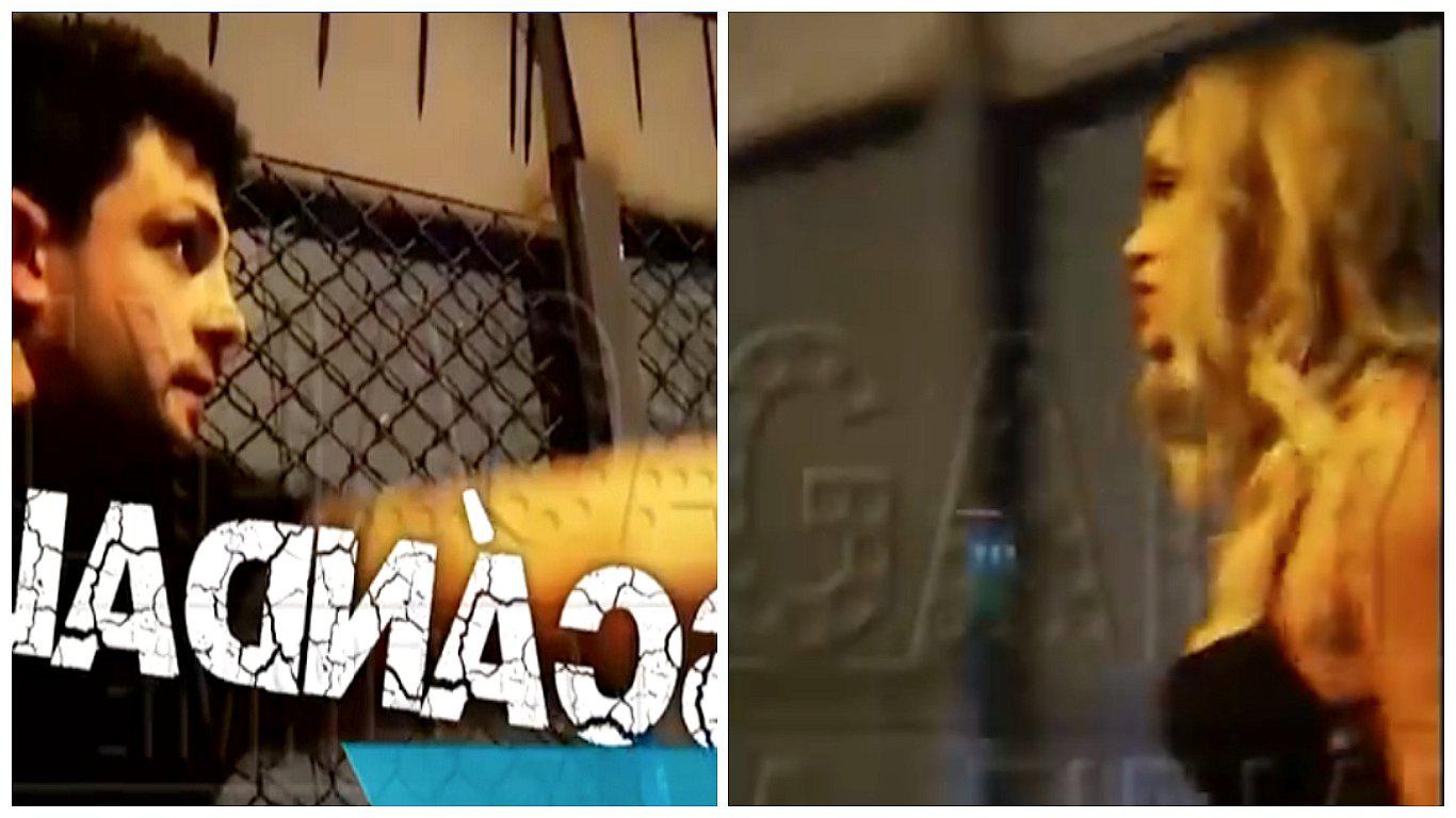 Nicola Porcella agrede verbalmente a Angie Arizaga en vía pùblica (VIDEO)