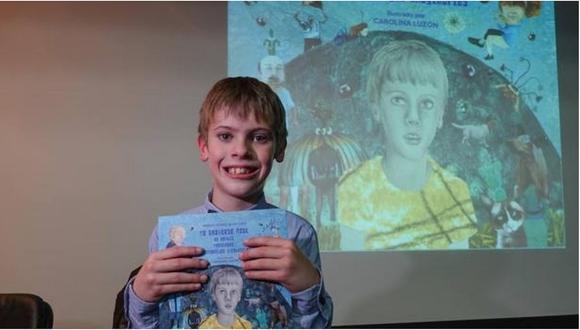 Un niño de diez años con autismo publica su primer libro 