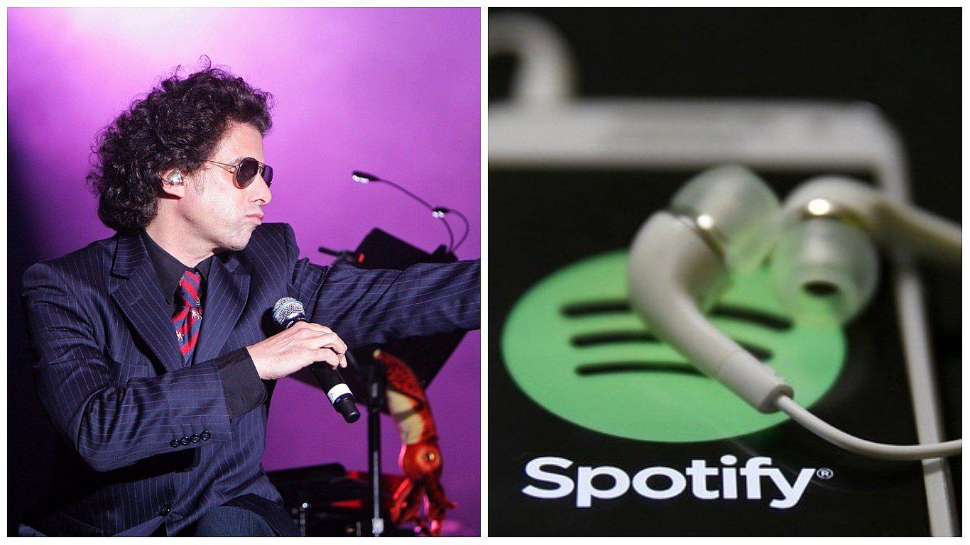 Andrés Calamaro sobre Spotify: "Hace 30 años no escuchábamos menos música que ahora"