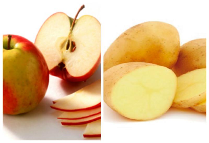 EEUU autorizó venta de manzanas que no se oxidan y papas resistentes a cambios de temperatura