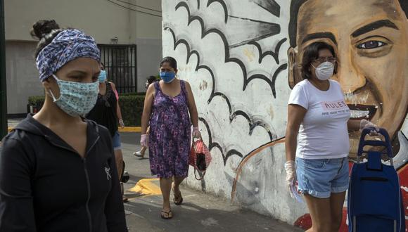 Sube el número de infectados con coronavirus en el Perú. Foto: AP Photo/Rodrigo Abd