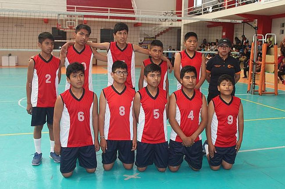 Mates en primera fecha del vóley escolar etapa regional (FOTOS)