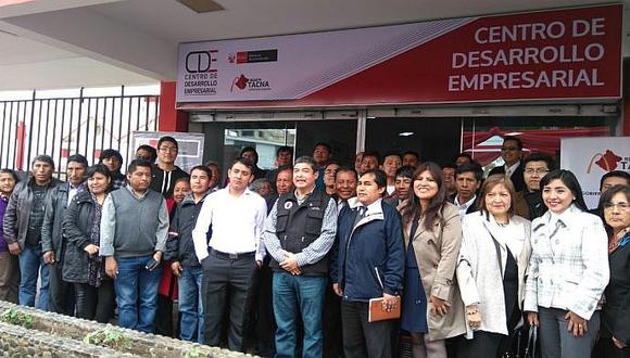 Produce inicia con la formalización de 40 microempresas de Tacna