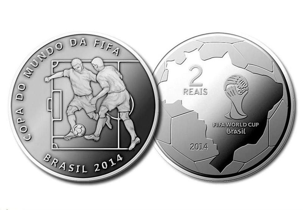 Mundial 2014: Brasil acuña una serie de monedas conmemorativas (FOTOS)