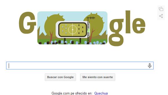 Brasil 2014: Google lanzó otro doodle mundialista 
