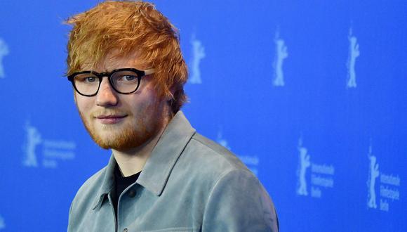 Ed Sheeran cobra millonaria indemnización tras ganar demanda por plagio. (Foto: AFP)