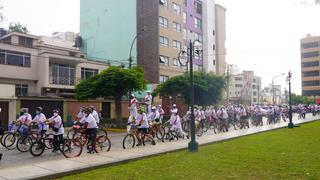 Uruguay vs. Perú: mil ciclistas hacen banderazo en Pueblo Libre para apoyar a la selección | FOTOS