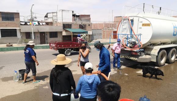 Población de Ciudad Nueva y Pocollay se abastece con cisternas de agua por dos días ante rotura de tubería en obra de EPS Tacna