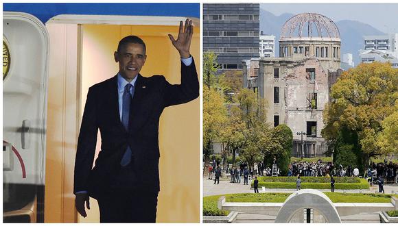 Barack Obama llega a Japón para la cumbre del G7 y una visita a Hiroshima (VIDEO)
