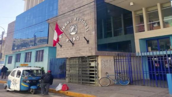 Sede del Gobierno Regional de Puno. Foto/Difusión.