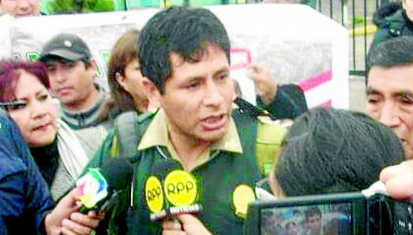 ​Dirigente policial buscará en Huancayo pronunciamiento por uso de armas
