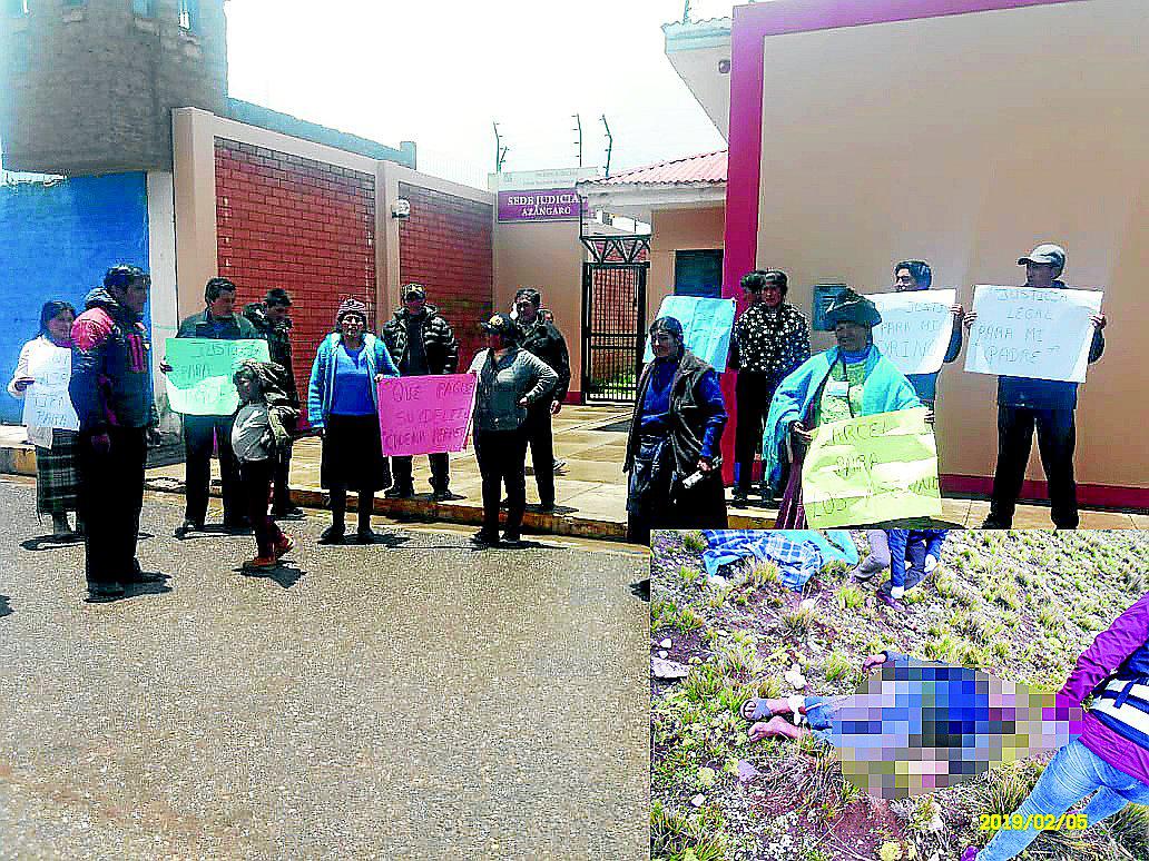 Familiares piden justicia para comunero asesinado a pedradas en Alto Huaracona