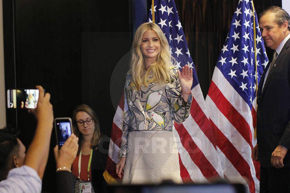 Imágenes de Ivanka Trump en Lima (Galería de fotos)