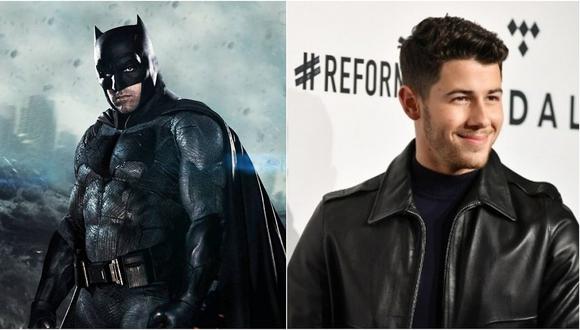Nick Jonas se ofreció para hacer el papel de Batman en nueva película (FOTO)