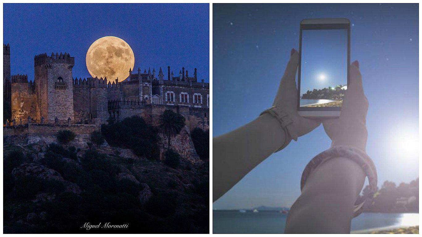 Superluna: ¿cómo capturar el fenómeno astronómico usando tu celular? 