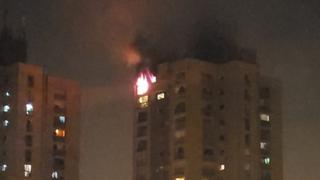 San Borja: Incendio se registra en edificio de calle De La Técnica 