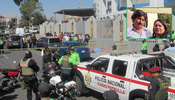 Tacna dos delincuentes moto asesinan balazos esposos para apropiarse dinero  | EDICION | CORREO