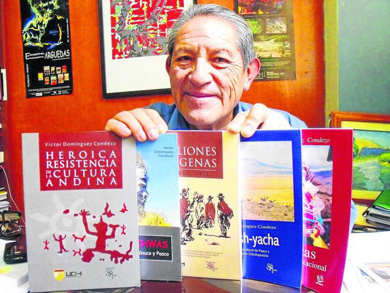 Víctor Domínguez presenta libro "Wamali"