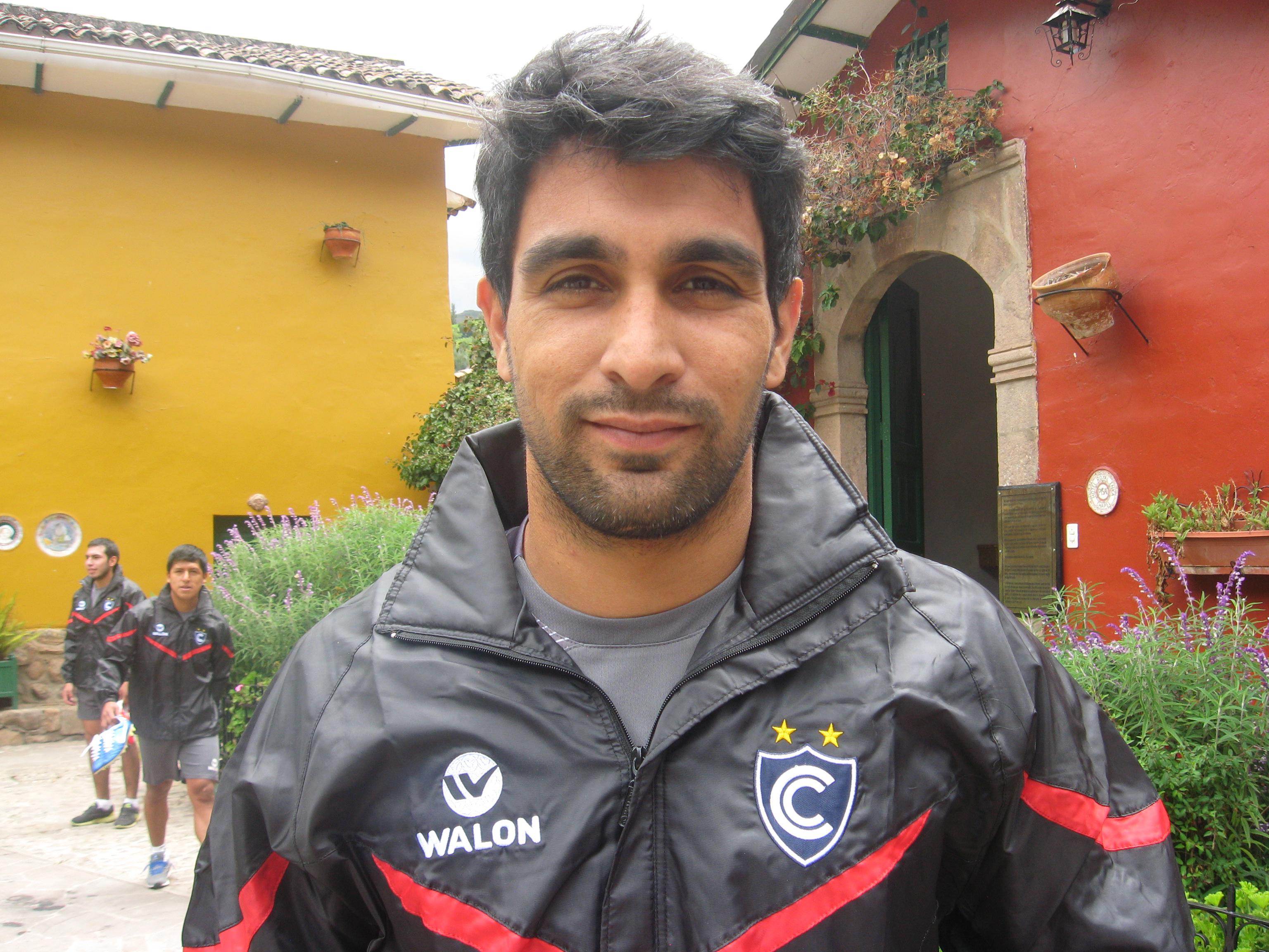 Arquero del Cienciano comprometido con el trabajo