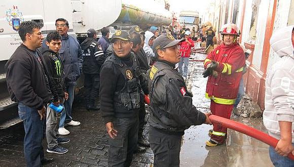 Lluvias en Arequipa: serenos forman cuadrillas para atender emergencias