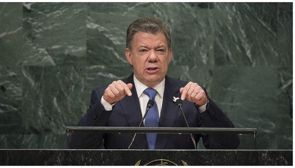 Juan Manuel Santos en la ONU: "La guerra en Colombia ha terminado" (VIDEO)