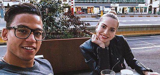 Novia de Cristian Benavente revela qué le gustó del futbolista (FOTO)
