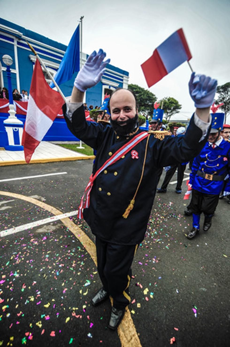 Fiestas Patrias: un desfile muy especial