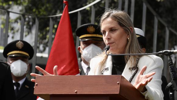 La presidenta del Congreso, María del Carmen Alva, volvió a referirse al mandatario Pedro Castillo desde el Cusco. (Foto: Congreso)