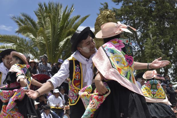 Huaylarsh contests begin in districts of the southern zone of Huancayo (PHOTOS)