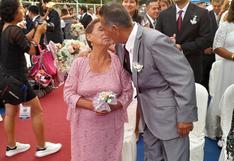 Callao: abuelitos de 79 y 78 años se casan tras 50 años de relación (FOTOS)