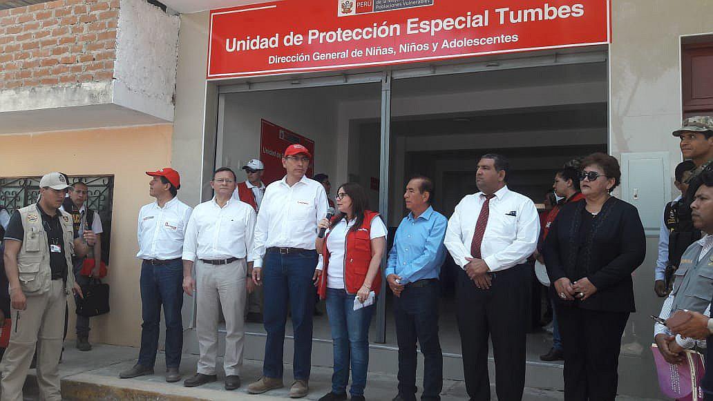 Inauguran la Unidad de Protección Especial de niños, niñas y adolescentes de Tumbes