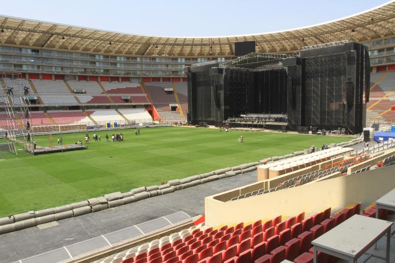 Paul McCartney en Lima: así se construye el escenario del concierto