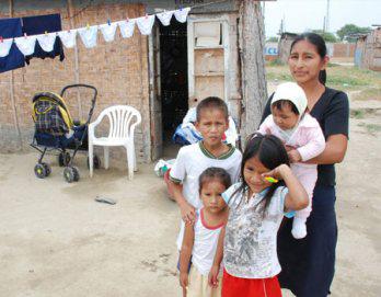 5 hijos, en promedio por cada mujer pobre