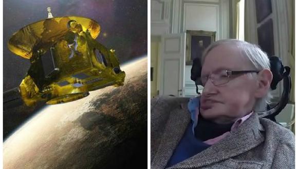 ​Stephen Hawking felicita a la NASA por su aproximación a Plutón (VIDEO)