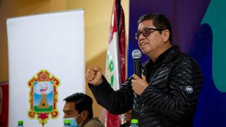 Alcalde, Yuri Gutiérrez, optimista con obras para el Bicentenario de la Batalla de Ayacucho