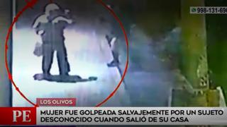 Los Olivos: Mujer de 64 años fue agredida por desconocido cerca de su vivienda (VIDEO)